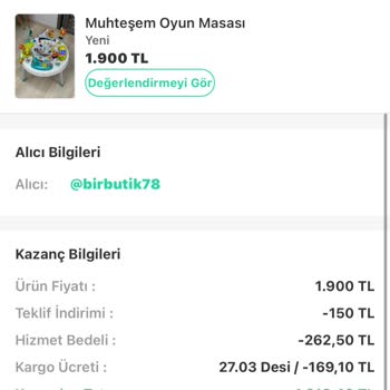 Dolap Uygulaması Kesinti