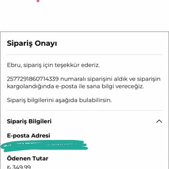 Flormar Sipariş Takibi Yapamama