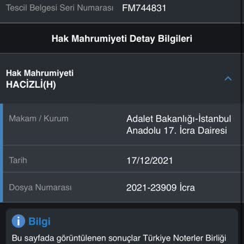 Eminevim Haciz Mağduriyeti Ve İlgisizlik