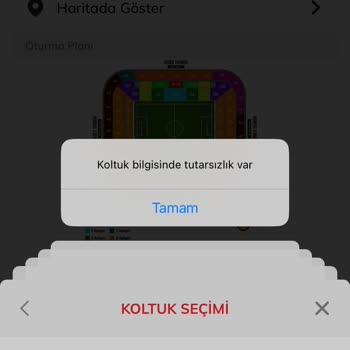 Passolig Passo Maç Bileti Alırken Hata Veriyor