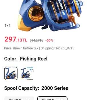 Shimano Balıkçılık Shimano Olta Makinesi