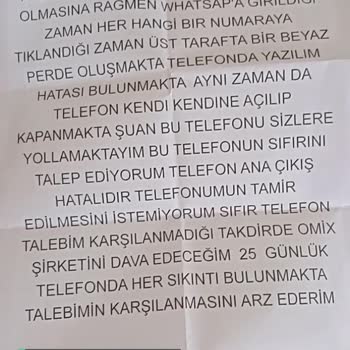 Omix X600 Kronik Rahatsızlığı