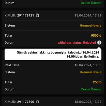 Bahislion Kazanç Ödemesini Yapmıyor