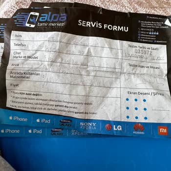 iPhone Alpa Telefon Tamir Merkezi Pişmanlıktır