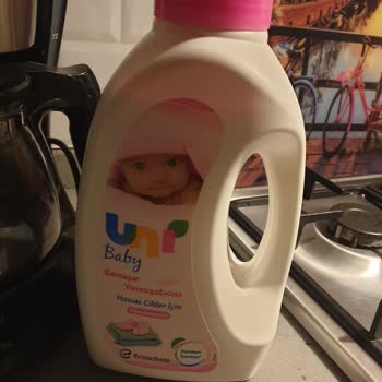Uni Baby Çamaşır Yumuşatıcısı, Hassas Ciltler İçin, Beyaz Pütürlü Ürün