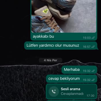 Crispy Sneakers Değişim İstiyorum Ancak Yardımcı Olmadılar