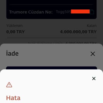 Togg Trumore Togg Ön Ödeme İadesi Bekleyişim