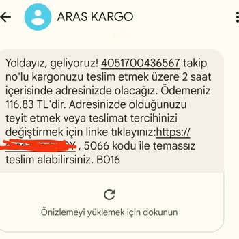 Aras Kargo Bilgim Olmayan Kargo