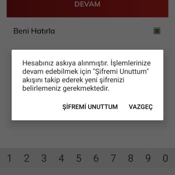 Passolig Bloke Hesap Kaldırın Lütfen