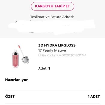 Kiko Milano Kıko Milano Kargo Gecikmesi