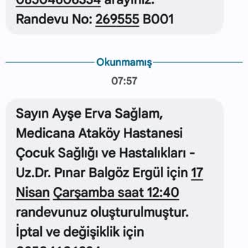 Medicana Hospitals Vale Hizmetleri Şikayeti