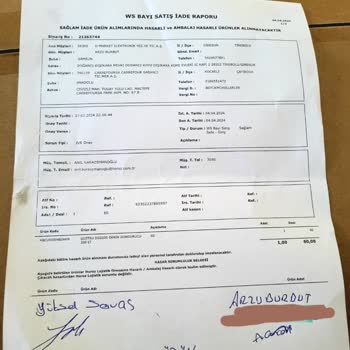 Hepsiburada İade Talebimin Reddi