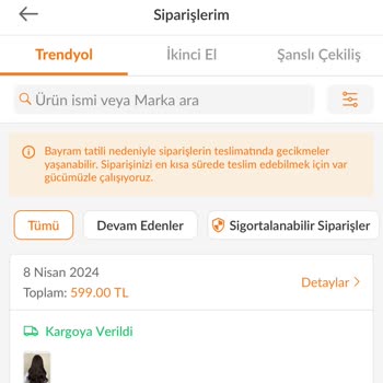 Sürat Kargo Maltepe Aktarma Merkezi Kargomu Getirmiyor