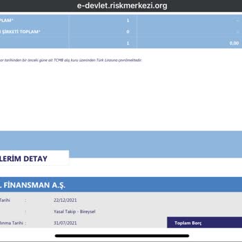 Turkcell İcra Dosyası 1 TL Borç