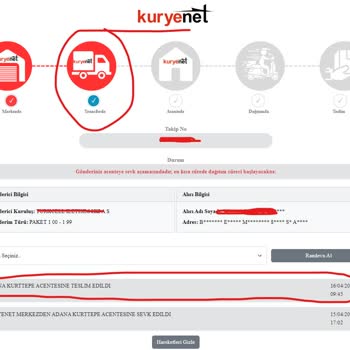 Kuryenet'in Herhangi Bir Başarılı Teslimatı Var Mı?
