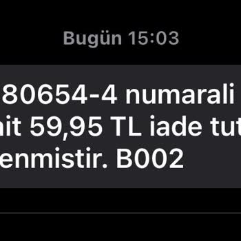 İpekyol Kafasına Göre İptal Ediyor İade Diyor!