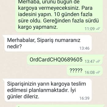 Heryedek.com Heryedek Kargolamıyor, Sitesinde Sipariş İptali Butonu Bulunmuyor,