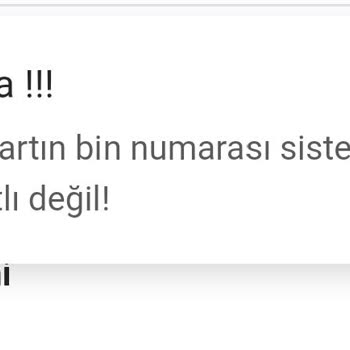 Kuveyt Türk Banka Kartı Bin Numarası Kayıtlı Değil Hatası Veriyor