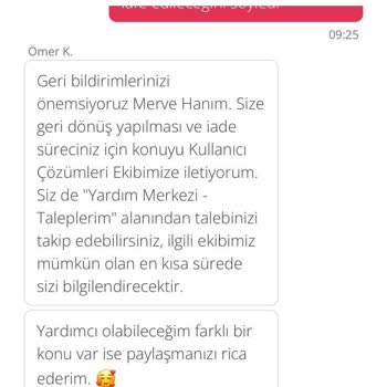 Yemek Sepeti İlgisizliği - Nakit İade Problemi