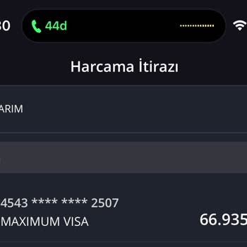 İş Bankası Olmayan Kredi Kartından Harcama Yapılması