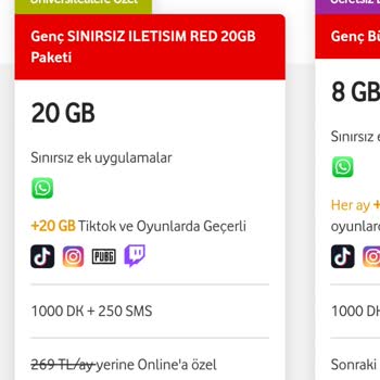 Vodafone Üniversitelilere Özel Tarifesine Başvurum Tamamlanmıyor!
