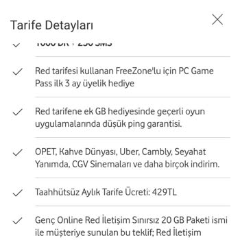 Vodafone Üniversitelilere Özel Tarifesine Başvurum Tamamlanmıyor!