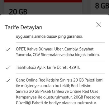Vodafone Üniversitelilere Özel Tarifesine Başvurum Tamamlanmıyor!