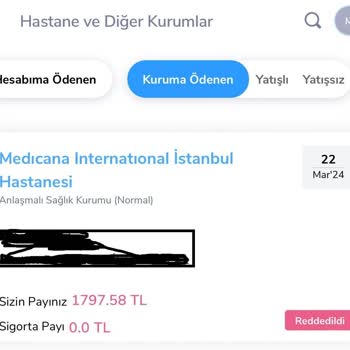 Anadolu Sigorta Tss Anlaşmalı Hastanelerde Bile Muayene Ücreti Karşılamıyor!