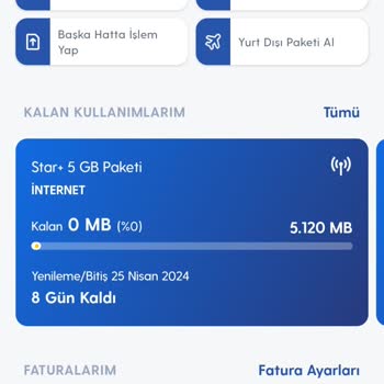 Turkcell Sallan Kazandan Gelen İnterneti Kullanamıyorum.