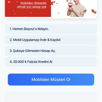 Akbank Asılsız Reklamları (Sözde %0 Faizli Kredi)