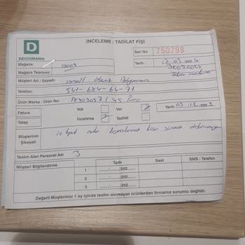 Deichmann Puma Ayakkabı Kısa Sürede Astar Deformesi Ürün İade Almıyor