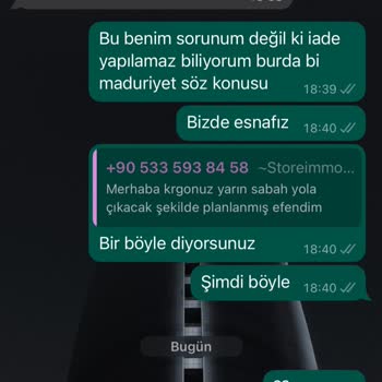 Storeimmortall Ürünümü Göndermiyorlar, Para İadesi De Yapmıyorlar 1.5 Ay Oldu
