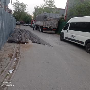 Sancaktepe Belediyesi Yolu İşgal Etme