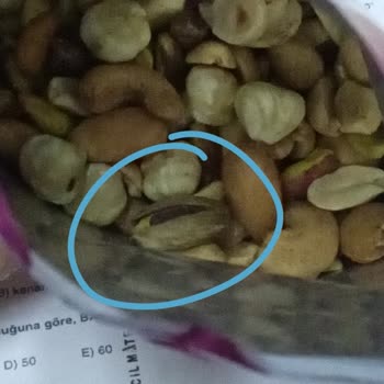 Simbat Kuruyemiş Kabuksuz Kuruyemişin İçinden Kabuklu Kuruyemiş Çıktı