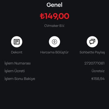 CV Maker Habersiz Paramı Çekti