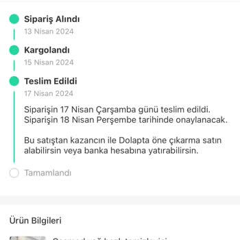 Trendyol Dolap Uygulaması Benim Ürünümü Başka Kişiye Gönderdi