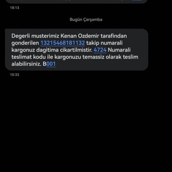 Sürat Kargo Dağıtımda Ki Ürünüm Teslim Edilmemesi