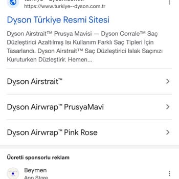 Dyson Türkiye Resmi Sitesi Gerçek Değil. Dikkat!