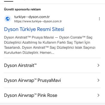 Dyson Türkiye Resmi Sitesi Gerçek Değil. Dikkat!