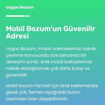 Uygunbozum.com Tarafından Yanıltıldım!