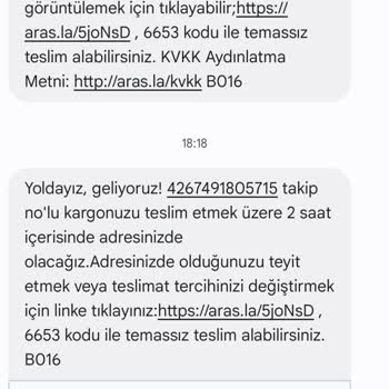Aras Kargo Kargoları Teslim Etmiyor