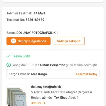 Kırık Çerçeveler Ve İade Sorunu: Trendyol Ve Aras Kargo Hizmet Kusuru