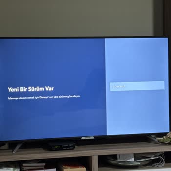 Onvo TV Disney Plus Uygulaması Güncelleme Sorunu