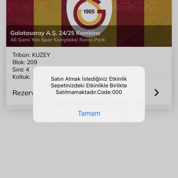 Passolig Galatasaray Kombine Yenileme