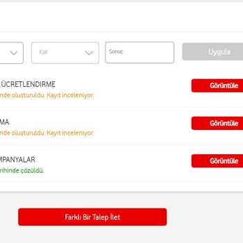 Vodafone 8 Günde 3 Ayrı Tutarda Fatura Gösteriyor. Haksız Yere!