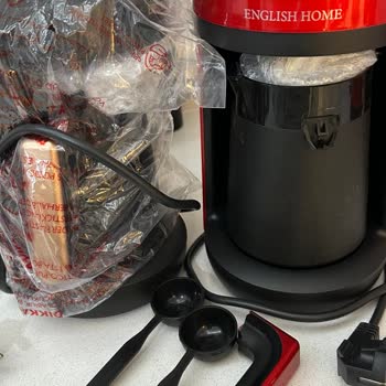 English Home Kahve Makinesinde Isıtma Ve Eritme Sorunu!