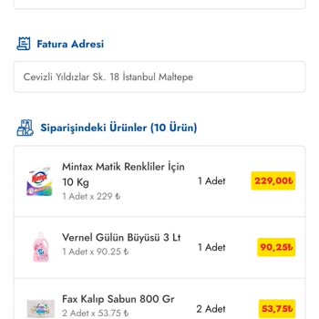 Şok Marketler Market Siparişi Eksik Teslim