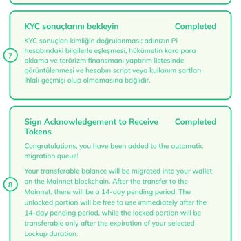 Pi Network Pi Coin 9. Adım Onay Problemi