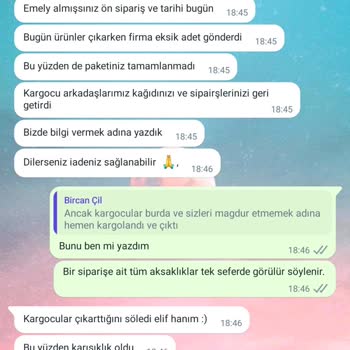 Bircançil Butik Butik İşletmesinde Yaşanan Ön Sipariş Sorunları
