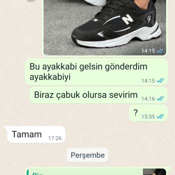 Zarif Ayakkabı Farklı Ayakkabı Gönderimi Parayı Alıp Ayakkabıyı Alıp Cevap Vermiyor